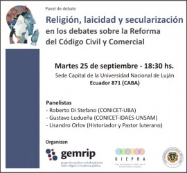 II Panel de Discusión GIEPRA-GEMRIP